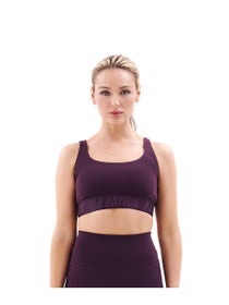 P.E Nation Women's Backcheck Sports Bra Potent Purple