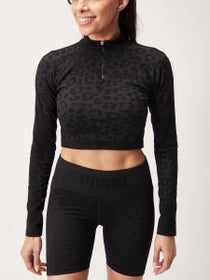 Puma Women's FormKnit Seamless Cropped 1/4 Zip