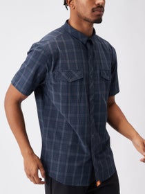 rabbit Men's High Country Short Sleeve Dress Blues