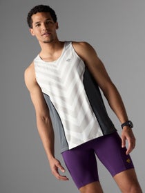 rabbit Men's Tempo Tank Grey Zebra