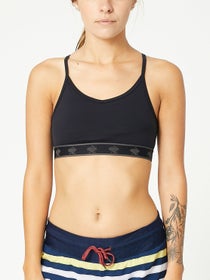 rabbit Women's Strappy Pocket Bra Black