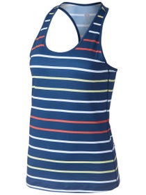 rabbit Women's Bunny Hop Tank Dress Blues Stripes