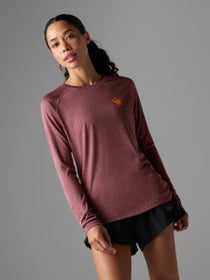 rabbit Women's EZ Tee Perf Long Sleeve Hawthorn Rose