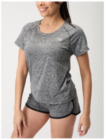 rabbit Women's EZ Tee Cropped Charcoal