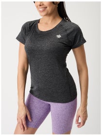 rabbit Women's EZ Tee Short Sleeve Black Heather