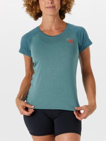 rabbit Women's EZ Perf Trail Short Sleeve Mineral Blue