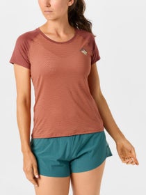 rabbit Women's EZ Perf Trail Short Sleeve Langoustino