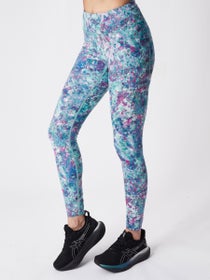 rabbit Women's Speed Tights Salt Air Leaves