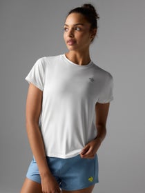 rabbit Women's UPF Tee Short Sleeve Snow White