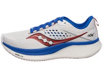 Saucony Ride 17 Men's Shoes White/Cobalt