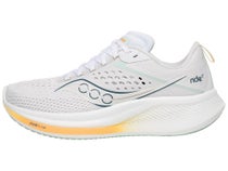 Saucony Ride 17 Women's Shoes White/Peel