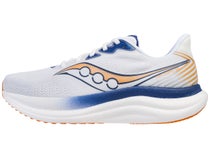 Saucony Triumph 23 Men's Shoes White/Azurite