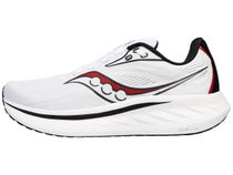 Saucony Ride 18 Men's Shoes White/Black