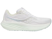 Saucony Ride 18 Women's Shoes White/Lettuce