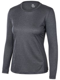 Salomon Women's Agile Long Sleeve Tee Ebony