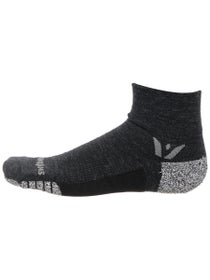 Meia On Running Low Sock Masculino Cinza-Escuro - Shoestation