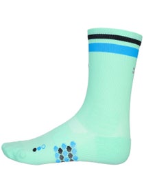 SHYU Racing Half Crew Socks Aqua/Blue/Black