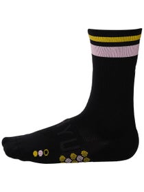 SHYU Racing Half Crew Socks Black/Pastel/Amber