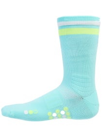 SHYU Racing Half Crew Socks Electric/Volt/White