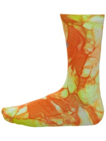 SHYU Racing Half Crew Socks Orange/Zest/White