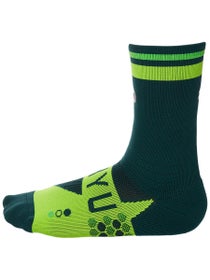 SHYU Racing Half Crew Socks Pine/Green/Yellow