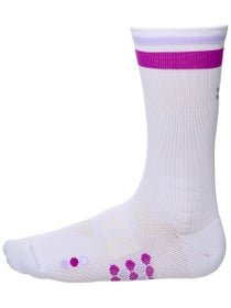 SHYU Racing Half Crew Socks White/Grape/Lilac