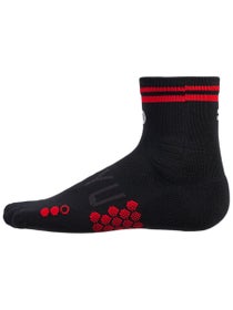 SHYU Racing Quarter Socks Black/Red/Red