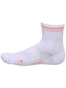 SHYU Racing Quarter Socks White/Peach/Melon