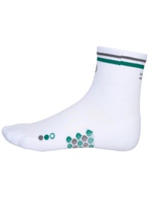 SHYU Racing Quarter Socks White/Teal/Carbon