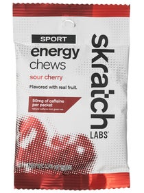 Skratch Energy Chew Ind Pack  Sour Cherry (Caffeine)