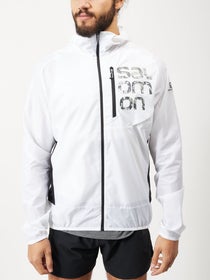 Salomon Men's Bonatti Cross FZ Hoodie White/Black
