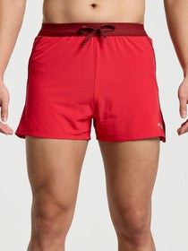 Saucony Men's Outpace 3" Short Poppy