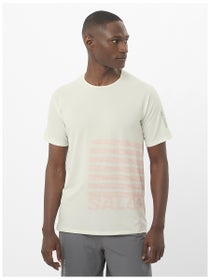 Salomon Men's Sense Aero Short Sleeve Tee GFX Icicle
