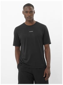 Salomon Men's SHKout Short Sleeve Tee Deep Black