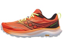 Saucony Peregrine 16 Men's Shoes Fire/Black
