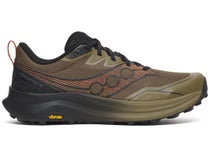 Saucony Peregrine 16 Men's Shoes Field/Black