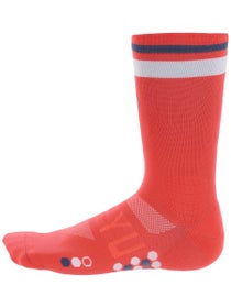 SHYU Racing Crew Socks Poppy/White/Pencil