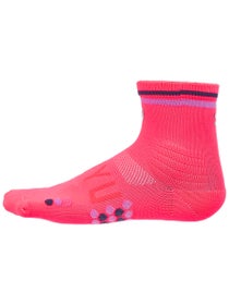 SHYU Racing Quarter Socks Cerise/Purple/Black