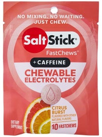 SaltStick Electrolyte Fastchews + Caffeine 10 Tablet