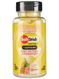 SaltStick Electrolyte Fastchews + Caffeine 60 Tablets