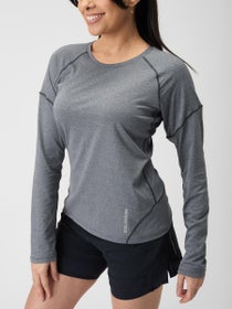 Salomon Women's Cross Run Long Sleeve Tee Heather