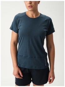 Salomon Women's Cross Run Short Sleeve Tee Midnight