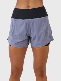 Salomon Women's Sense Aero 2 in1 Short Blue Granite