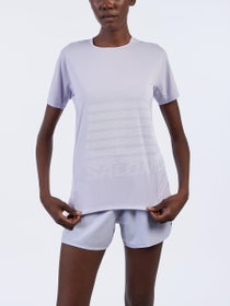Salomon Women's Sense Aero Short Sleeve Tee GFX