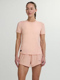 Saucony Women's Stopwatch Short Sleeve Cameo Heather