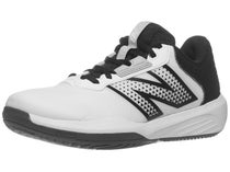 New Balance WC 696v6 D White/Black Women's Shoe 