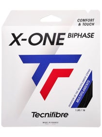 Tecnifibre X-One Biphase 16/1.30 String Set Black