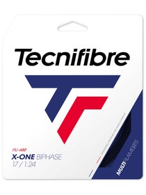 Tecnifibre X-One Biphase 17/1.24 String Set Black