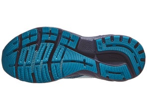  Titan/Teal/Grey Brooks Adrenaline 22 shoe review overhead view
