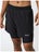 2XU Men's Aero 2 in 1 5" Shorts Black